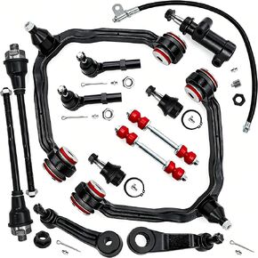 12pc Front End Suspension Kit with Polyurethane Bushing for 1999-2006 Chevy Silverado GMC Sierra 1500, 2000-2006 Suburban 1500 Tahoe Yukon/Yukon XL 1500, 2002-2006 Avalanche 1500 Cadillac Escalade/Ext in Saudi Arabia