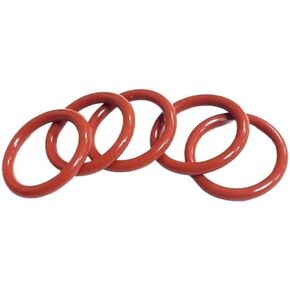 10/50pcs Red Silicone Ring Gasket CS 1.5mm 2mm 2.4mm OD 5~28mm Silicon O Food Grade Rubber O-Ring Vmq Assortment(1.5mm(20PCS),OD 22mm) in Kuwait