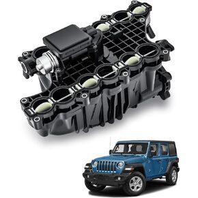 68492577AA Intake Manifold with Actuator Compatible with Jeep Grand Cherokee 2014-2019, Ram 1500 3.0L V6 Diesel 2014-2018, Cherokee 2014-2019, Replace# 68211167AA 68211206AC 68535767AA in Saudi Arabia
