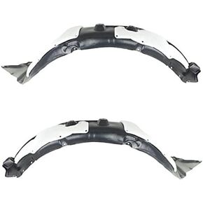 Compatible with 11-13 Optima Front Splash Shield Inner Fender Liner Left Right Side Pair Set in Saudi Arabia