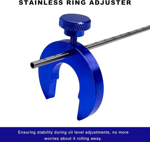 Fork Oil Adjuster Kit, Motorcycle Suspension Oil Level Adjuster with 60ml Syringe & Shape C Adjustable Ring, Fork Oil Level Gauge Adjustment Tool for Most Motorcycles in Kuwait