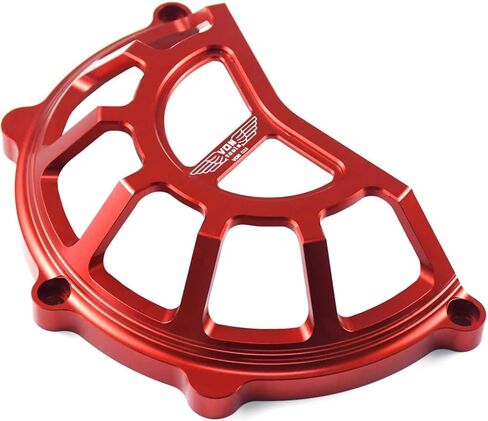 غطاء مفتوح أحمر للقابض الجاف بفتحات تهوية مع تشطيب صلب بأكسيد 97380591A لـ Ducati Dry Clutch Hypermotard 1100 EVO M900 Monster 1000 1098 R S 998 999 916 996 SP SPS in Kuwait
