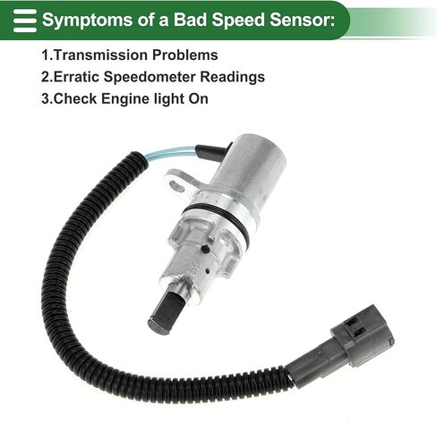 Motoforti 1 Pc No.25010-85P00 Transmission Speed Sensor for Nissan Frontier 3.3 1999-2002 Sturdy Car Gear Box VSS Speed Sensor in Kuwait
