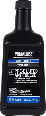 Yamaha Original OEM Yamalube ACC-YAMAC-BL-32 Pre Diluted Antifreeze Yamalube OEM - (1) Quart in Kuwait