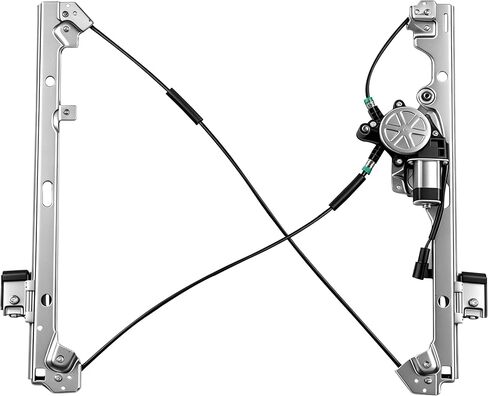 Power Window Regulator Rear Right Passenger Side with Motor (2 Pins) Fit for Chevrolet Silverado Avalanche Suburban GMC Sierra Yukon XL Cadillac Escalade 2001-2006, 741-579 in Saudi Arabia
