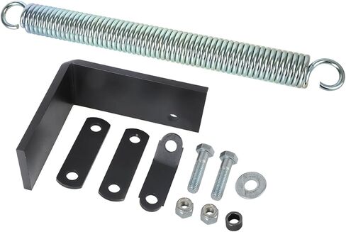 MOTOQUEEN Left Side Trailer Tail Gate Spring Lift Assist Kit - Heavy-Duty Universal Fit for Most Utility Trailers - Lift Support with Bracket and Hardware (Left-Hand Mount) in Kuwait