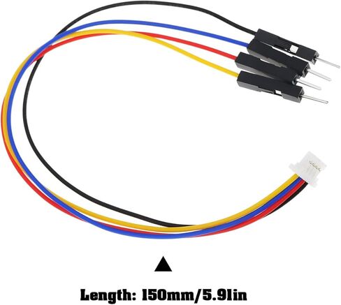 2 قطعة ST-SH أنثى إلى 4-Pin كابل ذكر 150 مللي متر متوافق مع لوحات SparkFun المتوافقة مع Qwiic in Kuwait