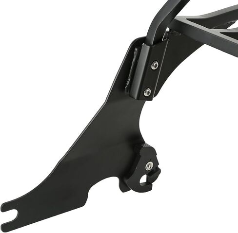 XMT-Moto Low Sissy Bar Backrest with Luggage Rack fits for Harley Davidson Sportster XL 883 1200 2004-later in Kuwait