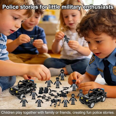 Military Minifigures Set, Mini Figures Toy, MINIFIG People Pack, Army Action Figures Building Blocks with SUV, Robotic Dogs, Kids Gift for Christmas Stockings, Birthday Cake Decorations, Party Favors in Saudi Arabia