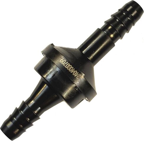 10mm Barb One-Way Check Valve Compatible with Chevrolet, Ford, BMW, VW, Audi, Hyundai, Kia, Toyota, Honda, Nissan, GMC, Ram, Subaru, Vacuum Coolant System 3/8 Inch Non-Return Valve for Air,Water,Oil in Saudi Arabia