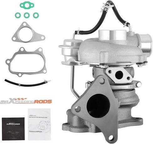 مجموعة الشاحن التوربيني maxpeedingrods لسوبارو امبريزا WRX WRX Limited، STI/STI Limited 2011-2014، لـ WRX 2.5 GT 2009-2010 H4 2.5L، سلسلة VL الأساسية in Kuwait