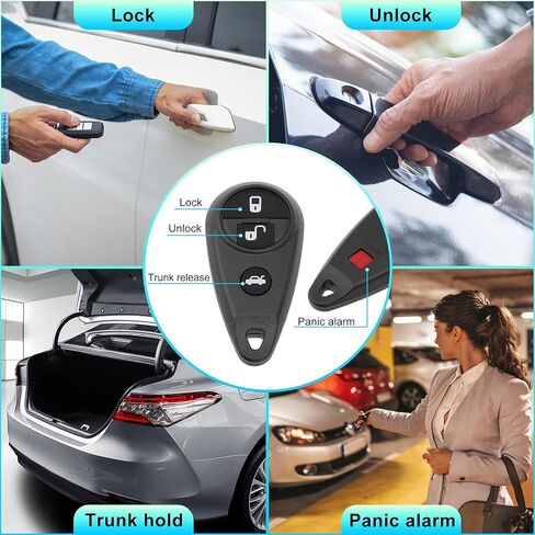 X AUTOHAUX CWTWB1U819 315 MHz Replacement Keyless Entry Remote Smart Key Fob for Subaru Forester Impreza 2010-2014 No.88036-FG030 2Pcs in Kuwait