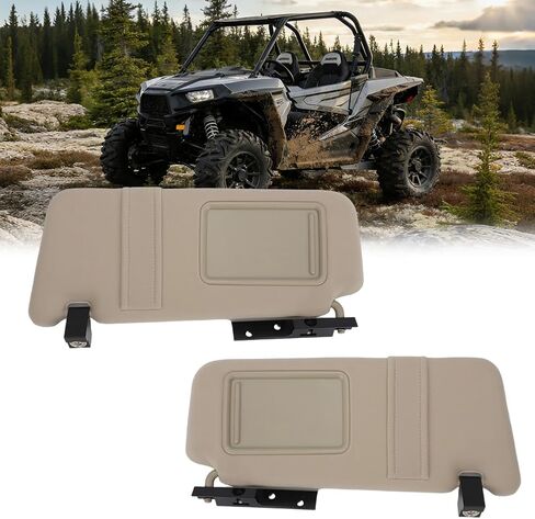 Sun Visors for 2019-2025 Polaris Ranger XP 1000 Northstar EPS Upper Front Windshield Mount Window Shades, Driver Passenger Side Left & Right in Kuwait