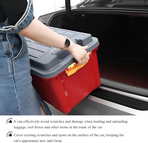 1Pc Rubber Rear Bumper Guard for Cadillac XT4 2019-2024 2025, Trunk Door Sill Protector Anti-Scratch Decorative Cover Strip Automotive Entrance Trim in Kuwait