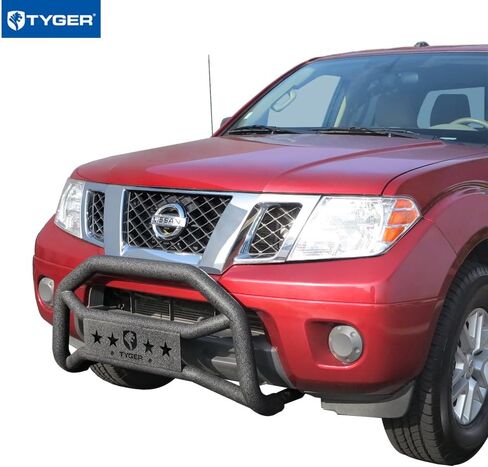 Tyger Auto TG-GD6N60158 Front Bumper Guard Compatible with 2005-2021 Nissan Frontier | Textured Black | Light Mount | Bull Bar in Kuwait