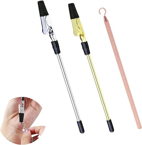 3 PCS Bracelet Helper Tool,Fastening Auxiliary Tool,Bracelet Helper Tool to Put on Yourself,Suitable for Jewelry Buckles, Necklaces, Bracelet in Saudi Arabia