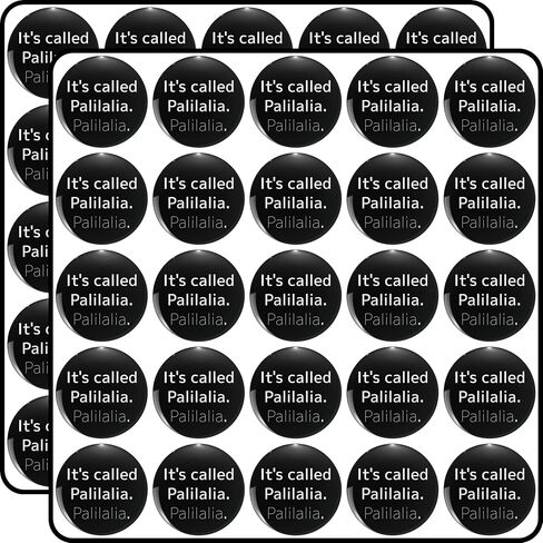 انها تسمى PALILALIA (PALILALIA) 1 "50 حزمة سكرابوكينغ ملصقات مقاوم للماء شارات الفينيل لزجاجة مياه حافظة هاتف محمول in Kuwait