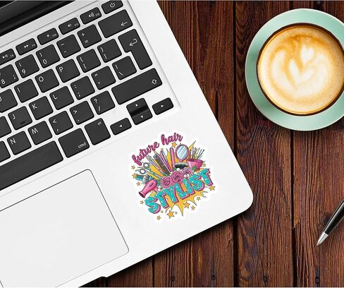 30PCS Hairstylist Stickers Pack – Waterproof Vinyl Hair Stylist & Salon Quotes Decals for Water Bottle, Laptop, Phone – Cute Beauty Salon Stickers for Stylists & Cosmetologists in Saudi Arabia