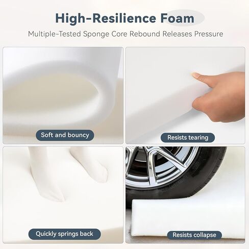 mudilun 72×24×1Inch Upholstery Foam High Density Foam Strong Support Seat Foam for Couch Cushion Replacement Furniture Cushions Car Cushions DIY Projects (1, 72 * 24 * 5) in Saudi Arabia