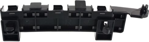 DAT AUTO PARTS للسائق والراكب غطاء المصد الجانبي استبدال زوج لوحة فاصل لسيارة Honda Fit 2009-2014، بلاستيك أسود محكم، HO1042108، HO1043108 71193TK6A01 71198TK6A01 in Kuwait