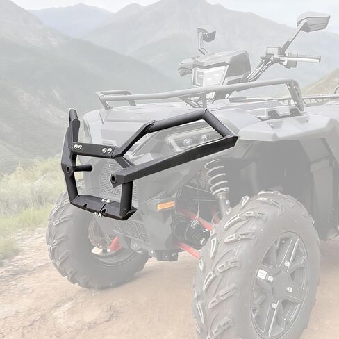 Front Bumper Brush Guard Compatible with Polaris Sportsman XP 1000 SP 850 2017-2025 Accessories, Replace #2882020 Heavy Duty Front Brushguard Protector in Saudi Arabia