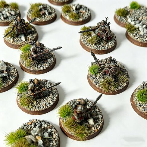 5Pcs Model Warhammer Base Scene - 0.9 Inch Terrain Topper for Warhammer, D&D & Wargames,Tabletop RPG in Saudi Arabia