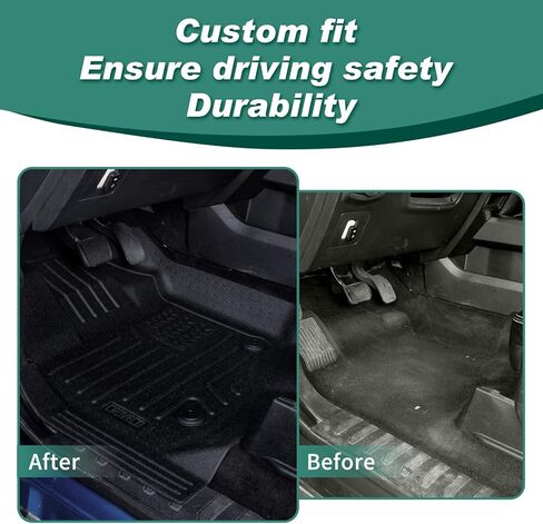 Floor Mats & Cargo Liner Compatible with 2022-2026 Hyundai Tucson(Not for Hybrid),TPE All Weather Floor Liners & Cargo Mat 4pcs Full Set Tucson Accessories Black in Saudi Arabia