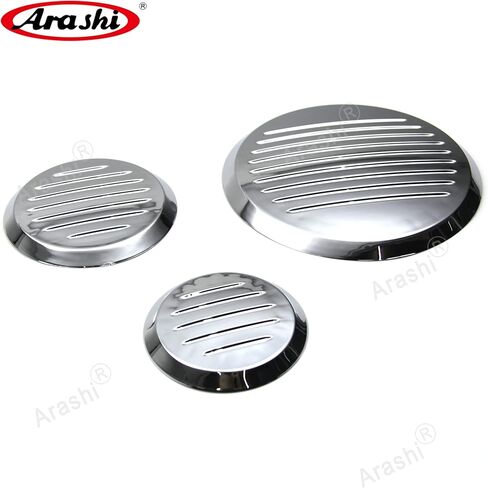 Arashi Plated Chrome Engine Cover Protector Case Guard for Honda VTX1300 2003-2009, Motorcycle Decoration Accessories Parts in Saudi Arabia