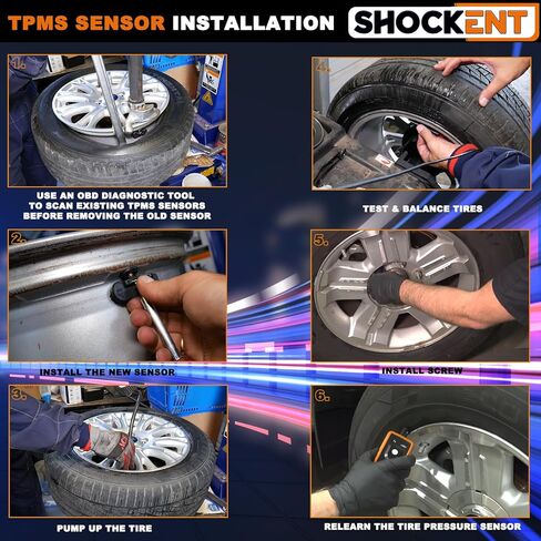 433MHz Pre-Programmed TPMS Sensor Fits for:-Mercedes-Benz C300 2008-2014, E350 2010-2014, ML350 2010-2014, GLK350 2010-2013, S550 2011-2013, A0009050030 Tire Pressure Monitoring Sensor-4Pcs in Saudi Arabia
