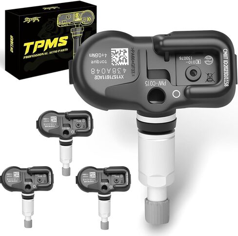 مستشعر Oktiger 315 ميجا هرتز TPMS مبرمج مسبقًا مناسب لتويوتا تاكوما 2016-2024، Rav4 2019-2024، كورولا 2020-2024، كامري 2015-2024، أفالون 2016-2022، سيكويا 2020-2024، 4 قطع OE#4260706030 PMV-C015 in Kuwait