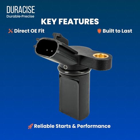 DURACISE Camshaft Position Sensor Compatible with Nissan Altima, Maxima, Murano, Frontier, Xterra, Armada, Titan, Pathfinder, 350Z & Infiniti G35, FX35, QX56, M35, I35, Replace #23731-AL61A, 917-704 in Kuwait