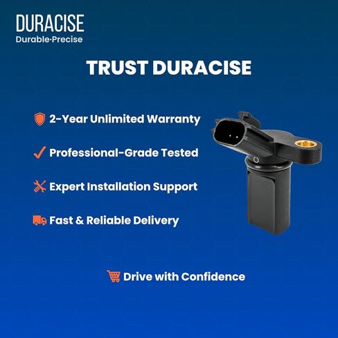 DURACISE Camshaft Position Sensor Compatible with Nissan Altima, Maxima, Murano, Frontier, Xterra, Armada, Titan, Pathfinder, 350Z & Infiniti G35, FX35, QX56, M35, I35, Replace #23731-AL61A, 917-704 in Kuwait