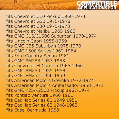 1 قطعة مانع تسرب ناقل الحركة الأوتوماتيكي الخلفي يناسب سيارة GMC K15 سوبربان 1975 1976 1977 1978 in Kuwait