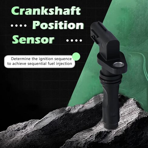 Engine Crank Crankshaft Position Sensor V6 V8 3.5L Compatible with Lexus for Toyota Es350 Gs460 Gx460 Land Cruiser Lc500 Ls460 Lx570 Rx350L Rx450HL Sequoia Sienna Tundra Avalon Camry Highlander 07-20 in Kuwait