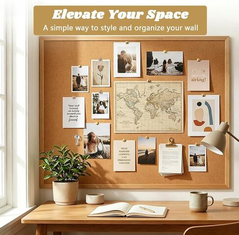 465 Pcs Gold Push Pins Set, 5 in 1 Thumb Tacks with Clips and Hooks for Cork Board, Multi‑Use Decorative Pushpins in Storage Box for Bulletin Board, Maps, Photos and Home Office in Saudi Arabia