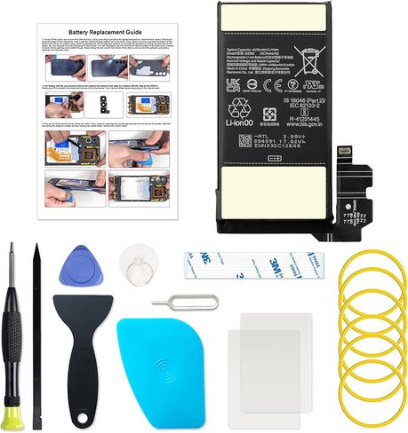 New GLU7G Battery Compatible with Google Pixel 6A (Not for Pixel 6/6 Pro), with Instruction & DIY Toolkit in Kuwait
