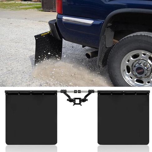 2.5-inch Universal Mud Flaps for Trucks Hook-On Mud Flaps Heavy-Duty and Adjustable in Saudi Arabia
