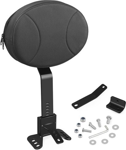 YTSMotor Driver Rider Backrest Mounting Bracket Adjustable Backrest Support Fit for Harley Touring Road King Electra Glide CVO Street Glide Road Glide 2009-2026 in Saudi Arabia