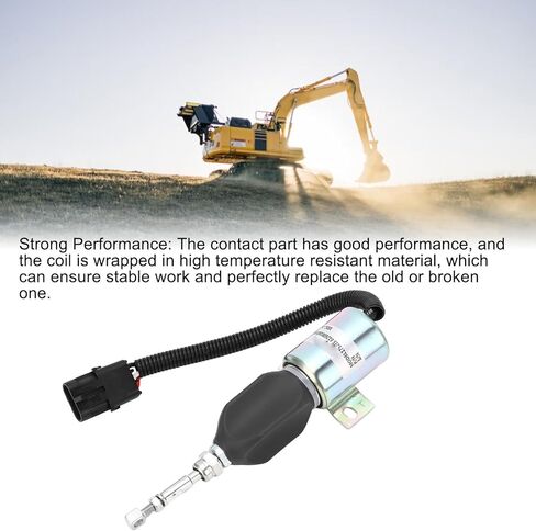 Gavigain الوقود إيقاف الملف اللولبي صمام الملف اللولبي إيقاف عالي الأداء 5.9L 8.3L DC24V in Kuwait
