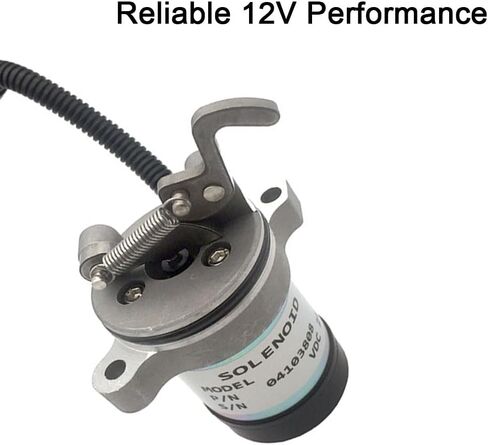 tooloflife 12 VDC Heavy Duty Fuel Shut Off Solenoid 04103808 Reliable Engine Fuel Cut Off Valve Replacement for Compatible with Deutz 1011 2011 F3L F3M F4L F4M Series Engines in Kuwait
