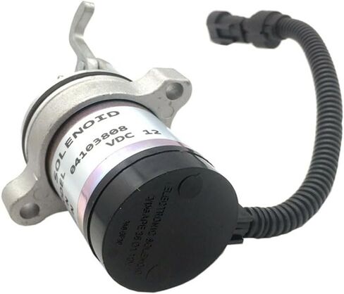 tooloflife 12 VDC Heavy Duty Fuel Shut Off Solenoid 04103808 Reliable Engine Fuel Cut Off Valve Replacement for Compatible with Deutz 1011 2011 F3L F3M F4L F4M Series Engines in Kuwait