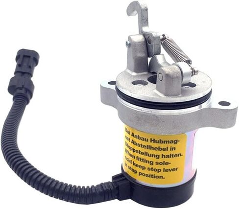 tooloflife 12 VDC Heavy Duty Fuel Shut Off Solenoid 04103808 Reliable Engine Fuel Cut Off Valve Replacement for Compatible with Deutz 1011 2011 F3L F3M F4L F4M Series Engines in Kuwait