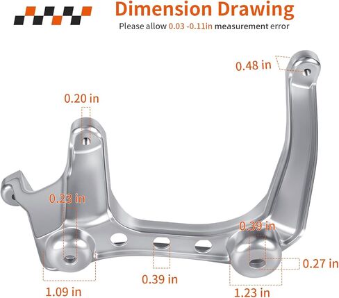 Front Left Fender Brackets For Yamaha Raptor 350 YFM350 2004-2013 5YT-21513-00-00 in Kuwait