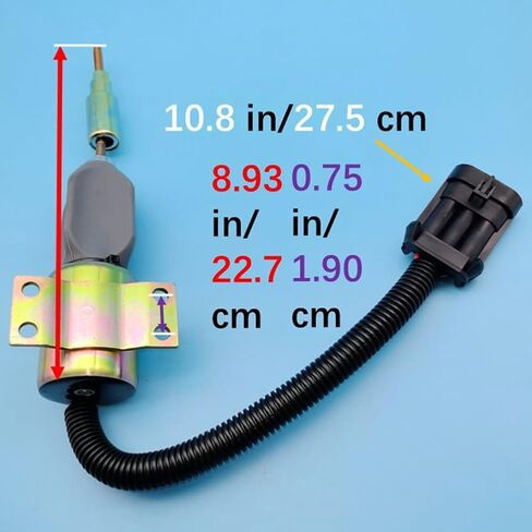 12V الوقود اغلاق الملف اللولبي لفورد 7.8L نيو هولاند 1085 1078 1079 شاحنة E9HN9N392AB E9HN-9N392-AB SA-3850-12 1751ES-12E6UC4B1S5 F1HZ-9N392-A F1HZ9N392A Z1425 in Kuwait