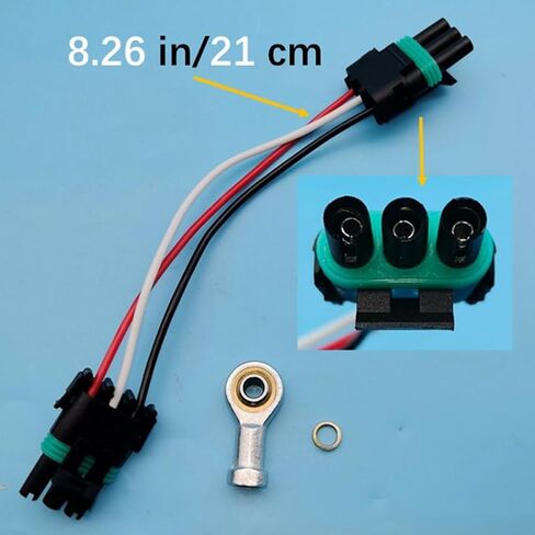 24V Fuel Shut Off Solenoid RE516083 RE502474 3926412 SA-4257-24 for John Deere 1185 2054 2056 2058 2064 2066 9965 120 160LC 200LC 230LC 270LC 670C 672CH 624H 6610 6710 6810 6910 Z1431 in Kuwait