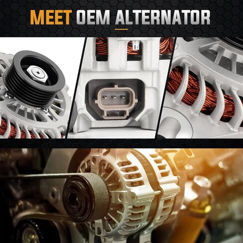 New Alternator for Ford Edge 3.5L 2007-2014, Taurus 3.5L 2008-2012, Fusion 3.5L 2010-2012, for Lincoln MKS 3.7L 2010, MKX 3.5L 07-10, MKZ 3.5L 07-12, for Mercury Sable 3.5L 08-09 Repace# 11273 in Kuwait