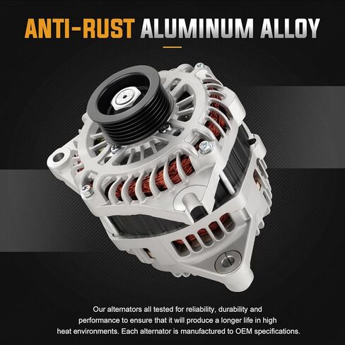 New Alternator for Ford Edge 3.5L 2007-2014, Taurus 3.5L 2008-2012, Fusion 3.5L 2010-2012, for Lincoln MKS 3.7L 2010, MKX 3.5L 07-10, MKZ 3.5L 07-12, for Mercury Sable 3.5L 08-09 Repace# 11273 in Kuwait