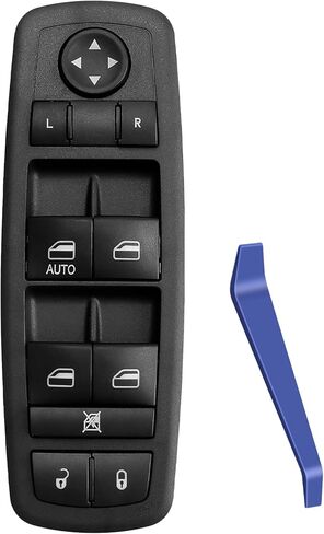 Master Power Window Switch Driver Side 14 Pins + 6 Pins Compatible with 2017 2018 2019 Dodge Journey, Front Left Window Control Switch OEM 68307001AA in Kuwait