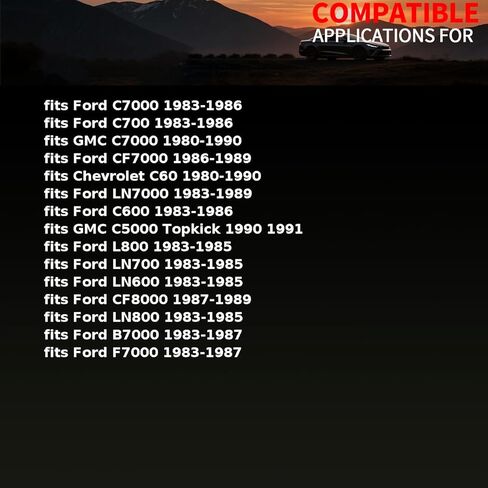 ناقل الحركة اليدوي الزيت التفاضلي الأمامي يناسب شيفروليه C70، C50، C60 1980 1981 1982 1983 1984 1985 1986 1987 1988 1989 1990 يناسب GMC C6000، C5000 1980 1981 1982 1983-1990 1 قطعة in Kuwait