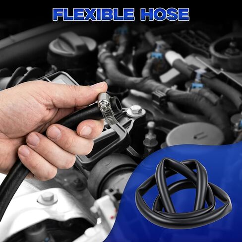 Oil Catch Can, 300ml Oil Catch Can Kit, Aluminum Catch Can with Fuel Line Hose Kit, Coolant Reservoir Tank for Cars, Trucks in Saudi Arabia